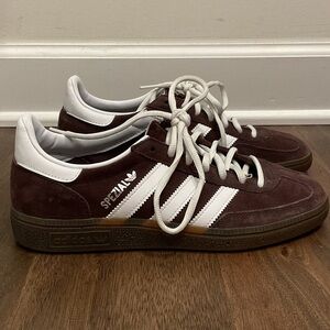 Adidas Spezial Brown and White Sneakers